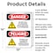 Signmission Safety Culture Sign, 10 in Width, Plastic, Rectangle, Bilingual OS-2PACK-DS-P-1014-VS-1175 - alternate 6